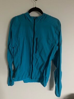 Nathan Bright Teal Lightweight Running Jacket
